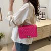 Stylish Korean Fashion Small Square Crossbody Bag For Women Pu Leather Trendy Street Style Handbag