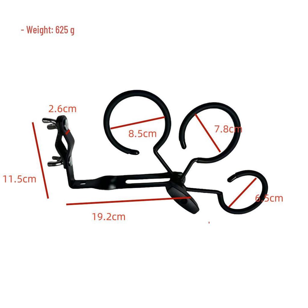 Adjustable L-Shaped Mute Stand for Wind Instruments: Saxophone, Trumpet, Trombone, French Horn.