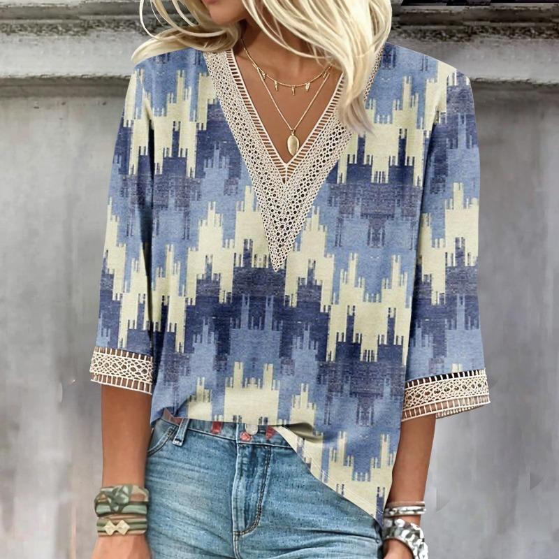 NOVINKA Plus Size Temperament Volná dámská košile Módní ležérní halenka Elegantní dámská košile s dlouhým rukávem Sváteční víkendový top