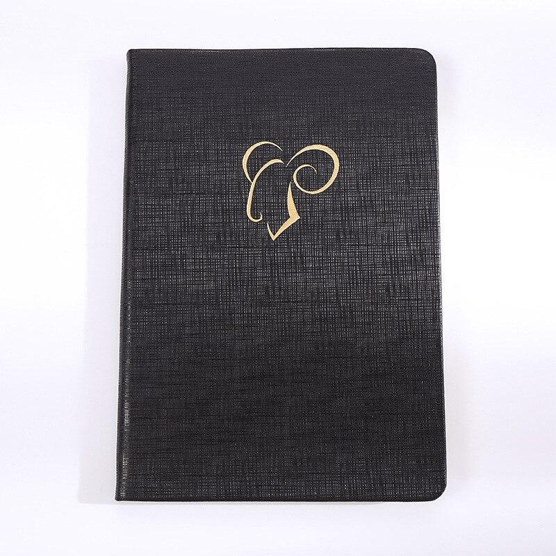 Jurnal din piele PU cu 12 constelații, caiet 25K, caiet de afaceri simplu