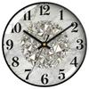 Luxus Kristall Marmor Wanduhr Stille Wanduhr Funkelnde Facetten Kunst Heimdekoration Kreatives Geschenk Für Familie Einweihungsparty