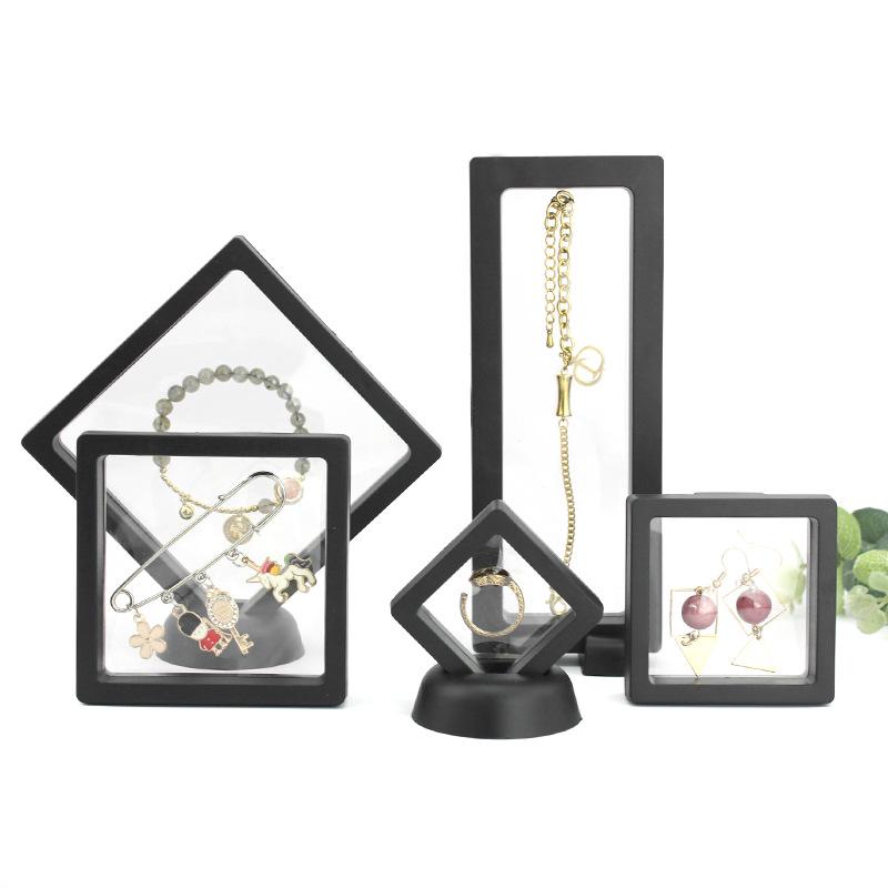 Transparent Anti-Oxidation Jewelry Storage Box for Earrings and Necklaces