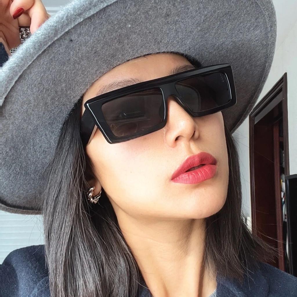 New Retro Fashion Women Sunglasses Square Sun glasses Men Outdoor Sunshade Eyewear Uv400 Luxury Brand Design Eyeglass