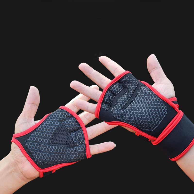 Bicycle Gloves Weightlifting Training for Men and Women Fitness Active Body Building Gymnastics Gym Hand Wrist Palm Protector Gloves
