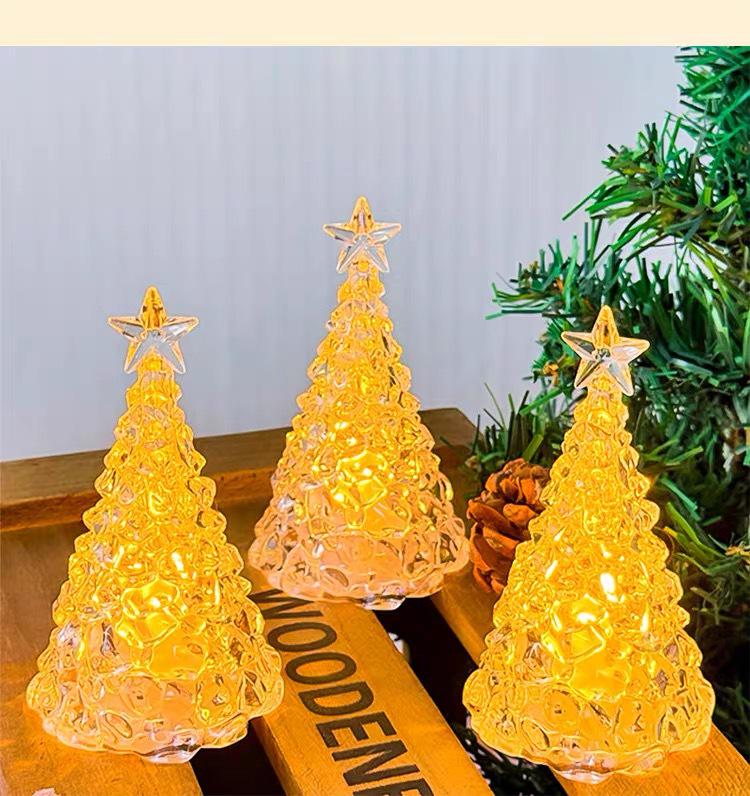 Christmas Starry Night Light Ornament for Holiday Decor and Gifts