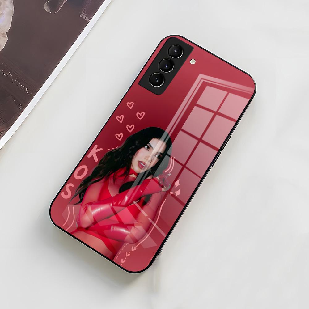 K-Kenia O-Os Phone Case For Samsung A56 A36 A26 A16 A15 A25 A35 A55 A14 A34 A24 A54 Glass Case