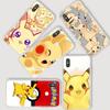 PK11 Linda Pikachu Capa Transparente para Samsung A04 A14 A23 M33 M53 Realme 10 9 C35 C55 VIVO Y02 Y12 Infinix Hot 30 Note 11 Tecno Spark 8P Pro
