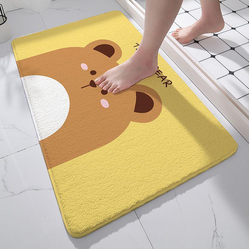 

Коврик для унитаза, впитывающий нескользящий коврик для ванной комнаты, коврик для туалета в спальне, коврик для входа в туалет, ковер 40X60cm