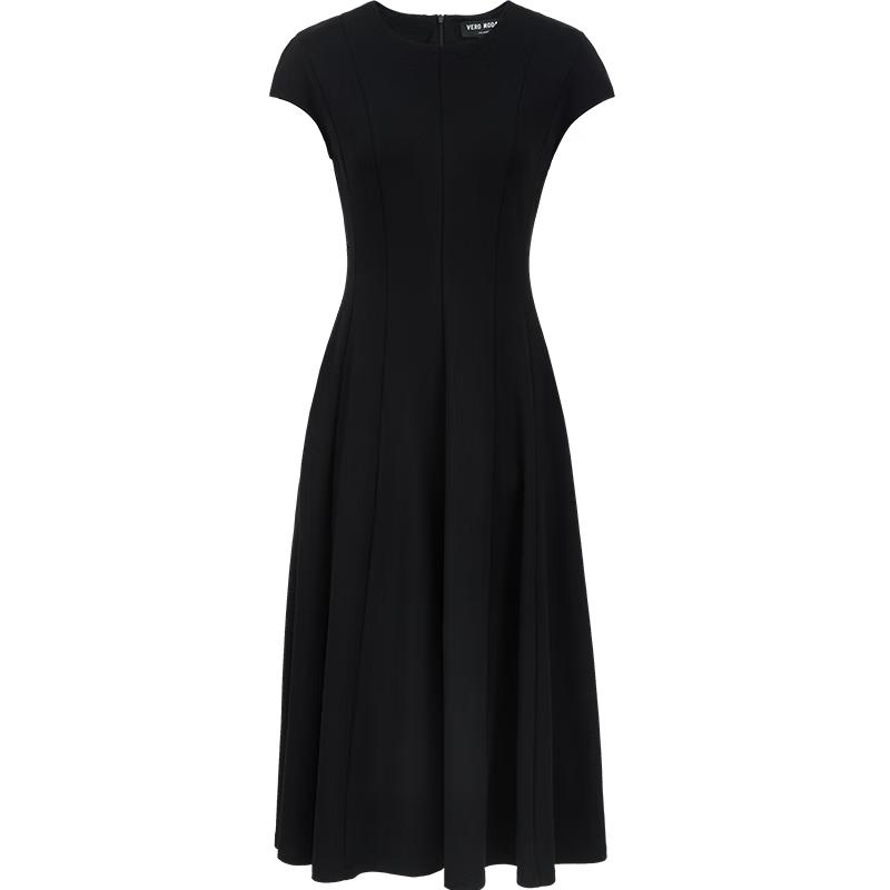 

VEROMODA Women s 2025 Summer Lyocell Blend A-Line Long Dress S