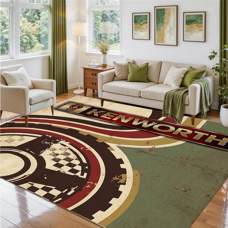 Kenworth Design Crystal Velvet Rug Soft Decorative Mat for Bedroom Entrance