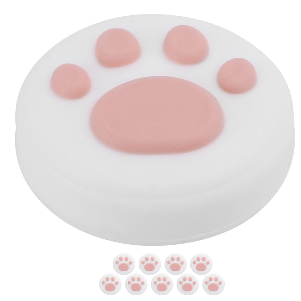 Cat Paw Thumb Grips Cover Joystick Rocker Silicone Cap Universal for Switch Switch Lite