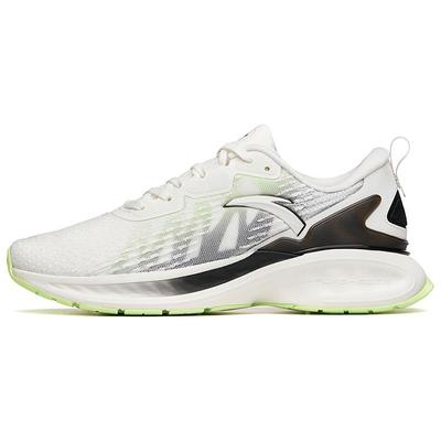 1.5 Versatile Shock Absorbing Breathable Wear Resistant Non Slip Low Top Running Shoes Men Sneaker White Green Black 112135586S-2