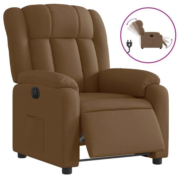 VidaXL Electric Recliner, Relaxation Chair with Backrest, Seat with Armrests, TV Armchair for Living Room 3205296