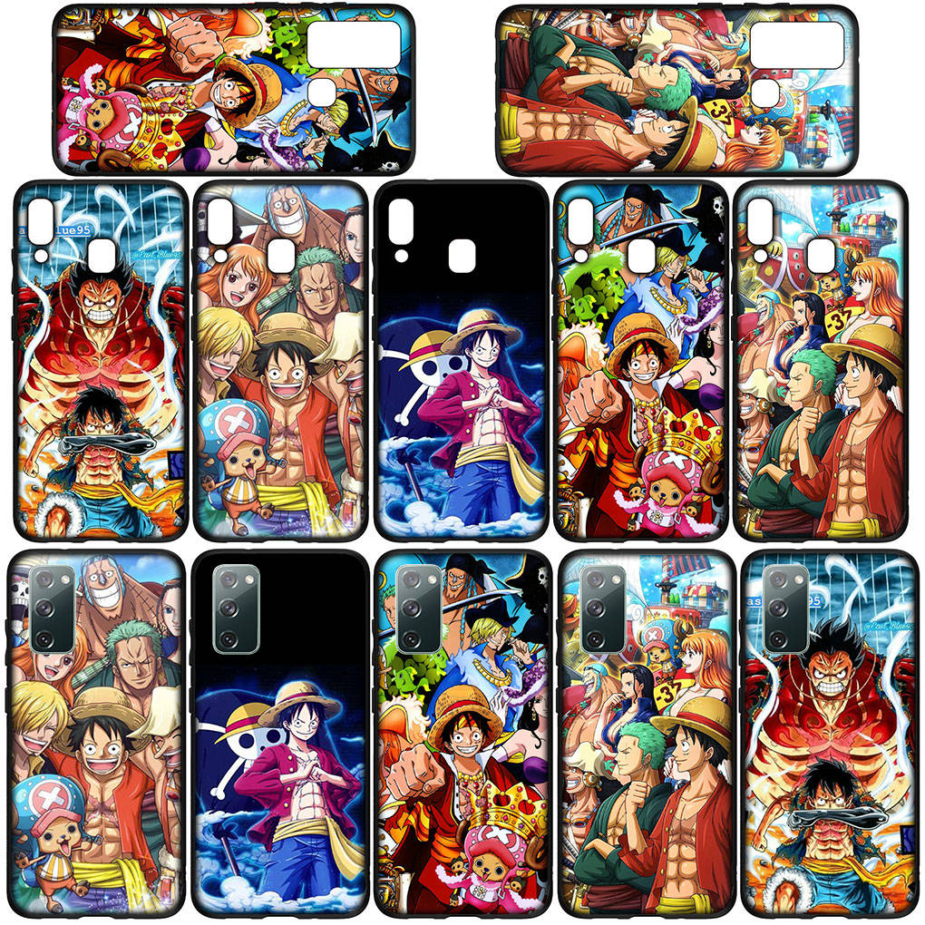 Cover for iPhone 16 15 Xiaomi Redmi Note 14 13 12 11 Pro Max X 8 9 16e Samsung Galaxy S25 S24 S23 Moto OPPO Huawei Comics Luffy One Piece Phone Case