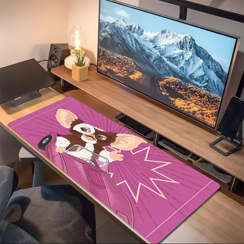 Gremlins Print Cushion Non-slip Laptop Tablet Big Mousepad XXL Mat Mini PC Playmat With Lock Edge