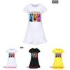 Kpop Demonenjager Meisje Korte Mouw Nachtkleding met Ruche Zoom voor Kinderkamer Comfort