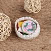1:12 Dollhouse Mini Embroidery Tools Set Simulation Sewing Scissors Thread Model