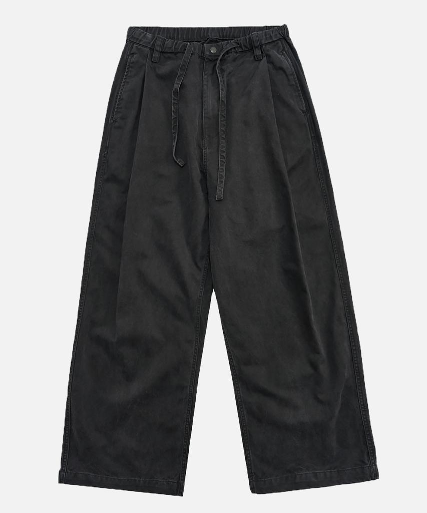 Mideueobdeiteu Wide Fit String Chino Pants_2Color
