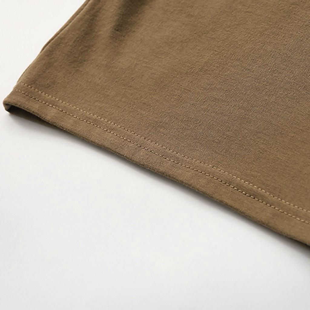 Bebeluși Copii Fată cu mâneci cu volan, cu umăr dezactivat, bluză din bumbac de culoare solidă