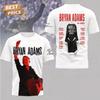 Bryan Adams 2025 Tour Roll With The Punches 3D tričko