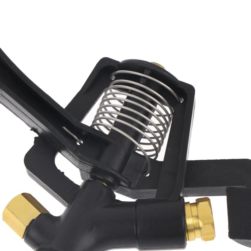 Plastic Rocker Arm Double Spray Lawn Irrigation Nozzle 3/4" Male Thread 360 Degree Angle Rotating Sprinkler Head For Garden