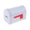Metal Letter Box Vintage Mailbox Modern Iron Mail Storage Holder Outdoor Wall Mounted Postbox for Home Office Christmas Decor