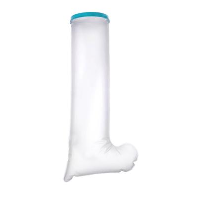 Bath Leg Cover 104cm PP Silicone PVC Circle Water Resistant Shower Leg Cover for Adult