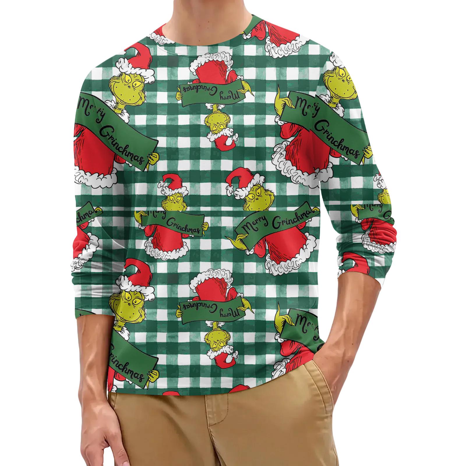 

Мужская модная рубашка с круглым вырезом и длинным рукавом XL белый