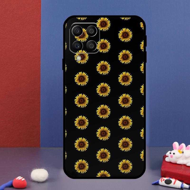 Summer Daisy Sunflower Floral For Samsung Galaxy M12 M13 M33 M23 M53 M15 M55 M31 M51 M14 M34 M54 M20 M32 M52 Phone Case