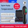 High-Precision Digital Torque Wrench Set with Adjustable Ratchet Head