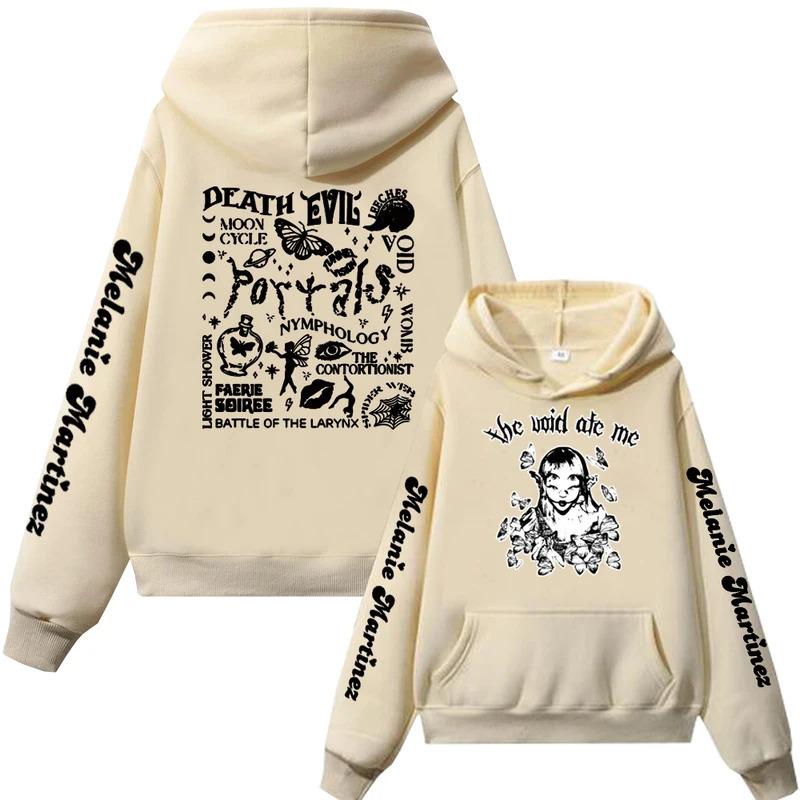 Svetr s kapucí Evropský potisk Svetr Zpěvačka Melanie Zpěvačka Album