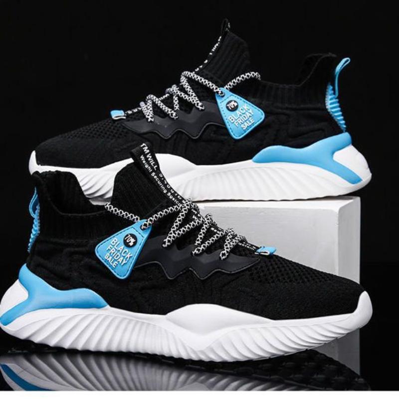 Fashion Men's Sneakers Breathable Shock Absorption Casual Men Shoes High Quality Ultralight Running Shoes Zapatillas Informales Tenis