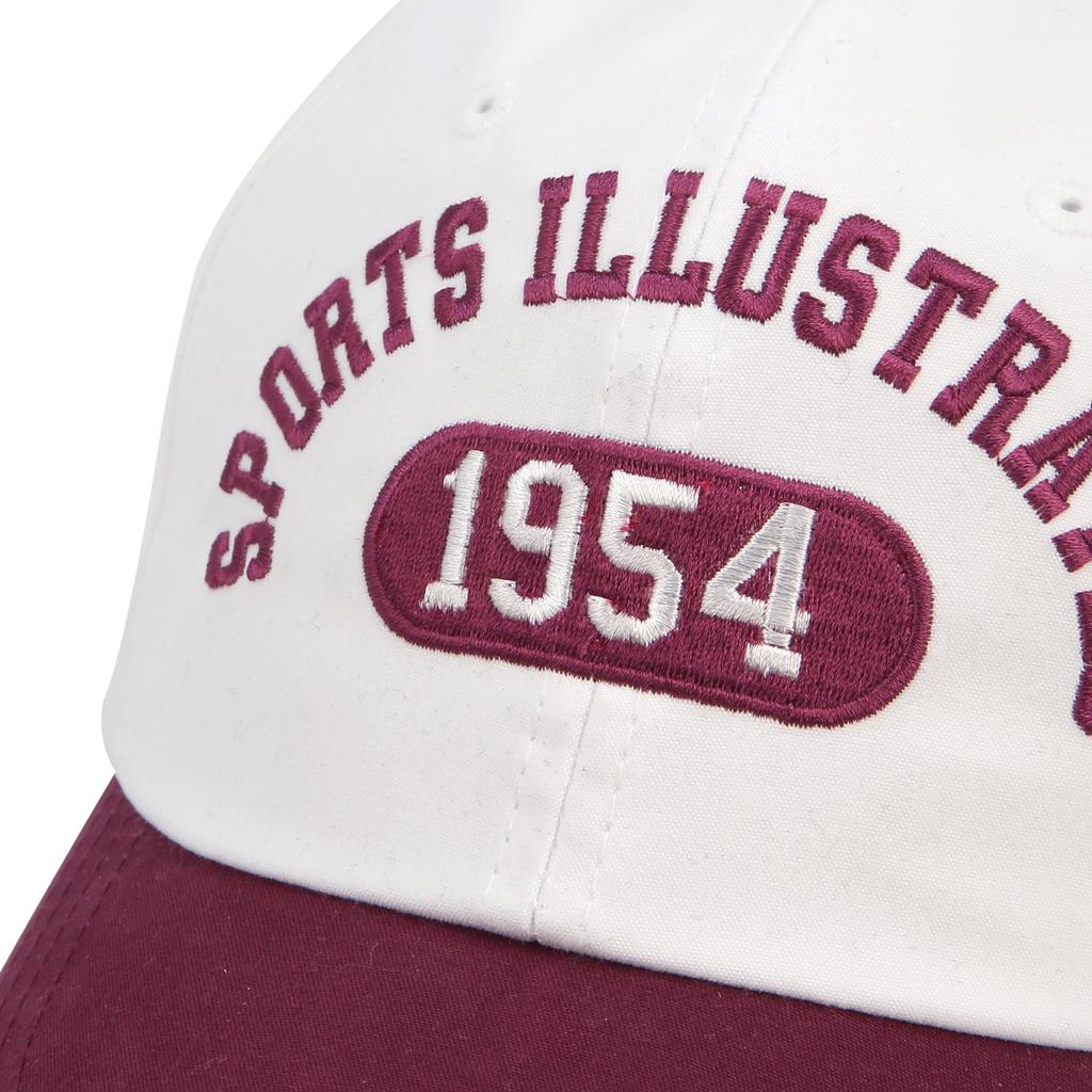 SPORTS ILLUSTRATED 1954 Color Block Ball Cap (Ivory)