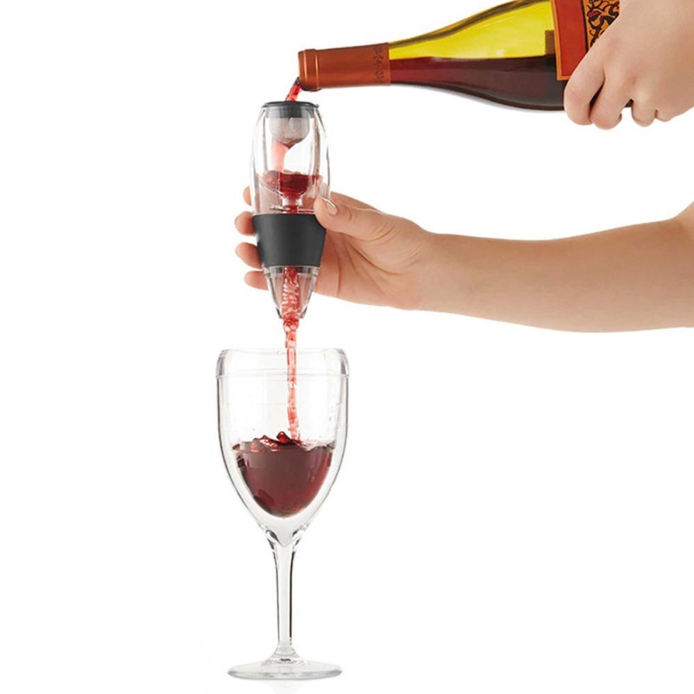 Best Decanter with Strainer and Base To Quickly Oxidize Wine  Enhance Flavor and Make Wine Smoother Bar Tools Party