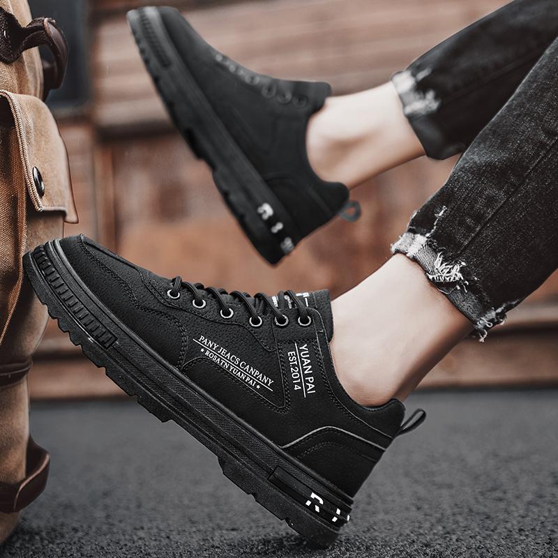 Men's Casual Sports Shoes New Fashionable Shock-absorbing Lightweight Wear-resistant Comfortable Commuting Casual Sports Shoes