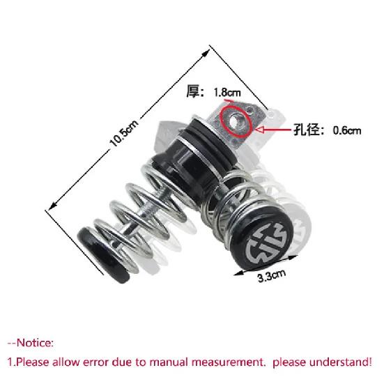 Motorcycle Electric Car With Spring Foot Rest Universal Fold Pedal Behind The Footrest Pedal Foot-Peg