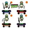 Promotions!!! Ninja Turtles Shredder Splinter Michelangelo With Pizzas Model Action Figure Blocks Construction Toys for Children