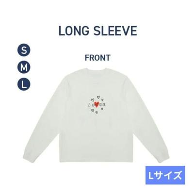 [USED] TXT SANCTUARY Long Sleeve T-Shirt, Size L, White