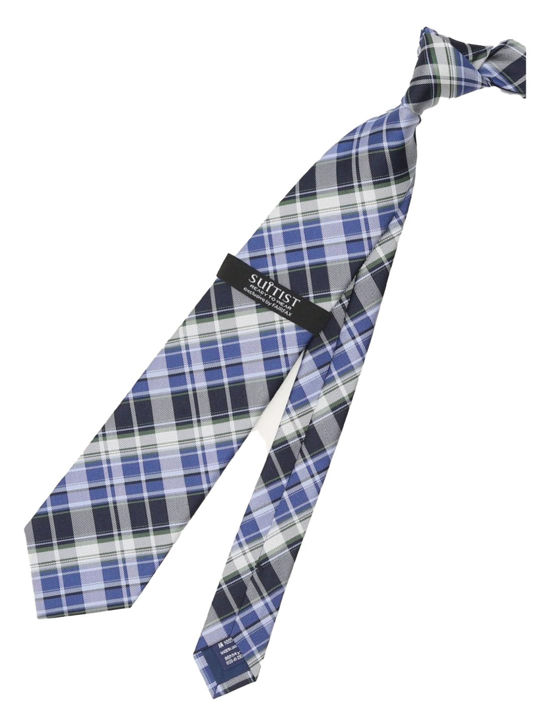 

[Takakyu] SUITIST x FAIRFAX Silk Check Pattern Regular Tie, 8.0cm width