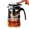 High borosilicate glass brewing teapot household one-click filter brewing tea cup tea separation glass pot tea set