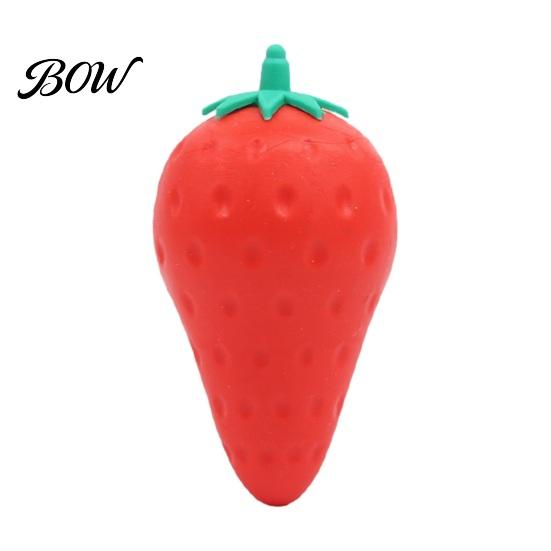 Originelle Fruchtförmige Radiergummis 3D Lebensmittel-Radiergummis, Niedliche Mini-Gemüse-Radiergummis, Realistisch für die Schule Erdbeere, Mango, Karotte, Ananas Kinder, Schreibwaren