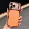 KEYSION Plating Transparent Wavy Rhinestone Phone Case for iPhone 13 14 15 16 17 Pro Max Air 16 Plus Lens Protector Shockproof Cover