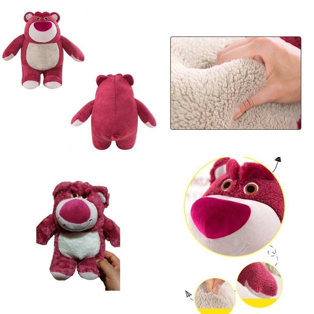 Novedad Peluche Oso Fresa Oso de Peluche Esponjoso Juguete Para Niños
