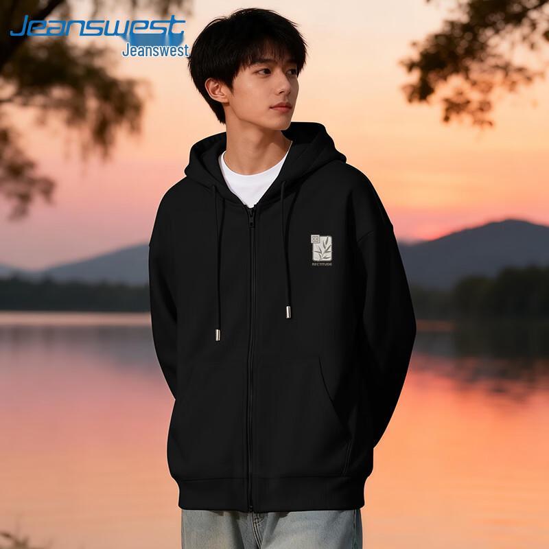 

Jeanswest Men s Guochao Integrity Bamboo Hooded Jacket M