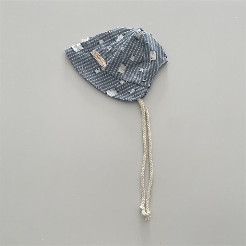 

Baby Sun Hat 48-50cm 6-30 Months Infant Fisherman Cap Summer Kids Boys Girls UV Protection Adjustable Neck Flap Beach Outdoor 48-50cm синий