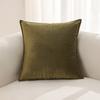 New Solid Color Dutch Velvet Edged Pillowcase Color Combination Sofa Cushion Pillowcase