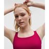 Lululemon Ultralu Square Neck Workout Bra  MeDium Support  D DD Cup Berry Rumble