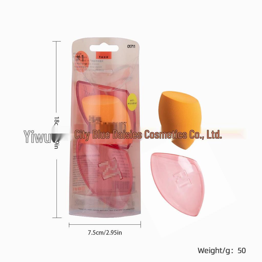 RT Series Makeup Brush & Sponge Set: Blending & Eyeshadow Brushes with Beauty Sponge