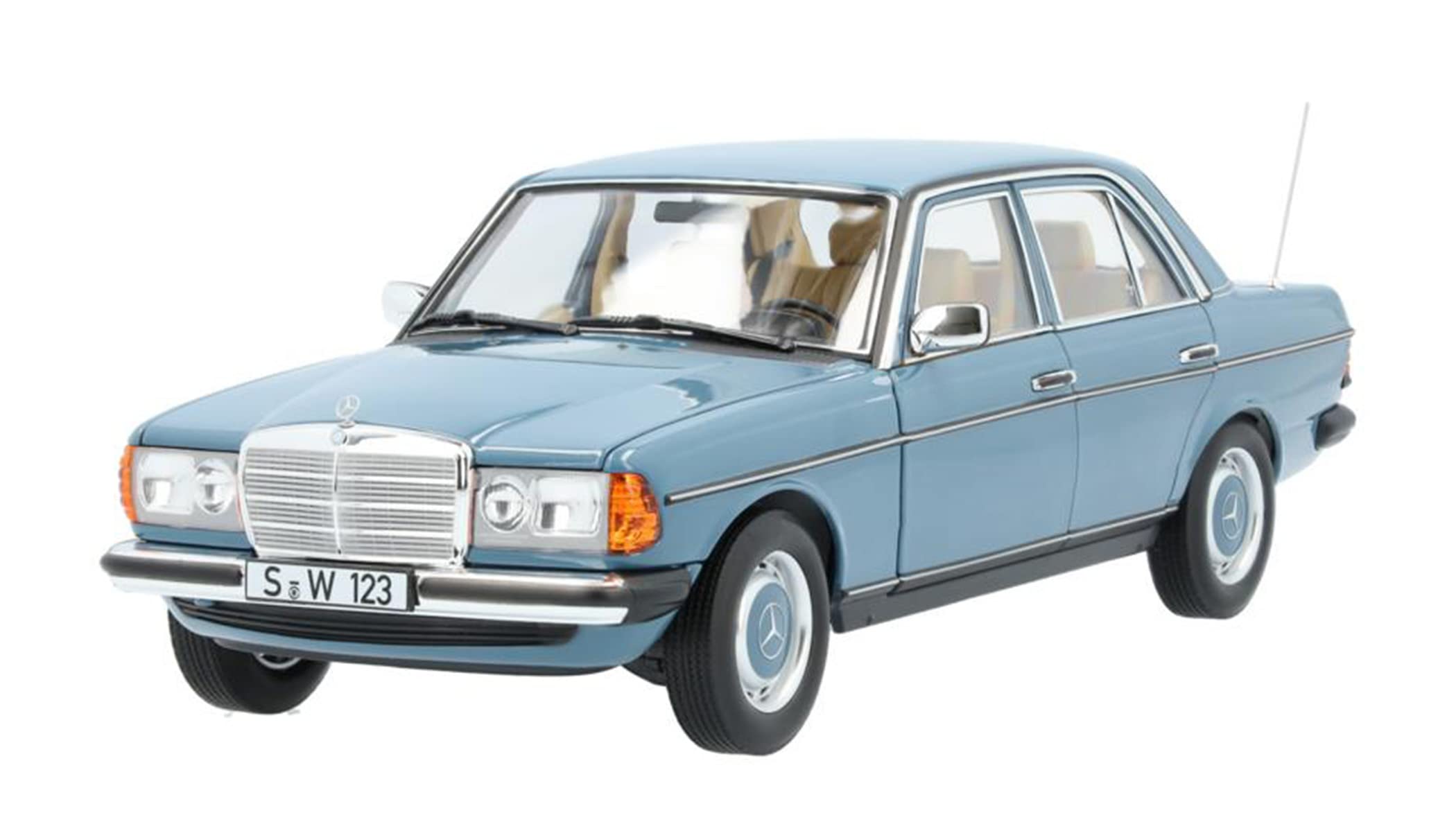 

Genuine MB200 Light Blue [Mercedes-Benz Collection] (W123) 1980-1985 1/18