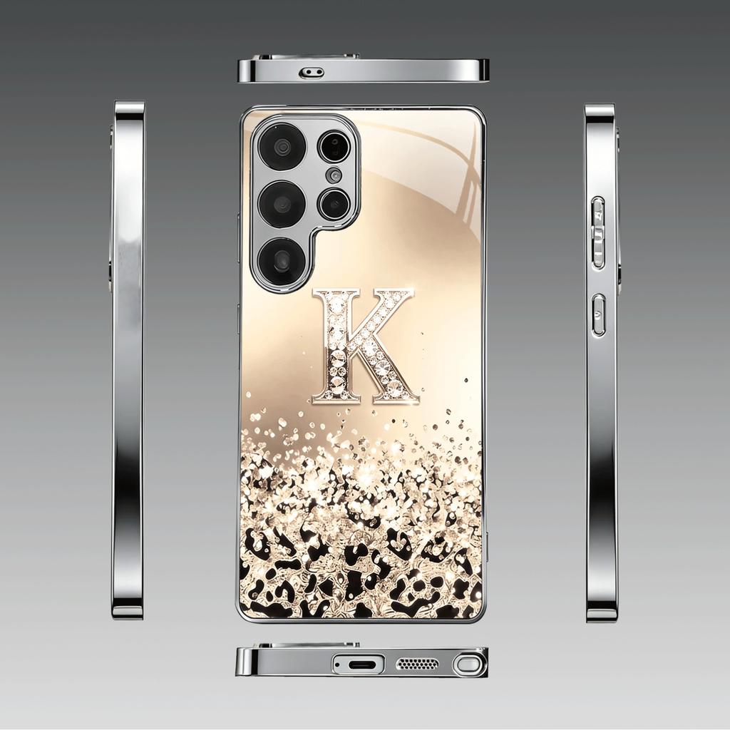 High-end PhoneCase Electroplated Glass TPU PhoneCase for Samsung Galaxy S26 S25 S24 S23 S22 S21 FE,Ultra,Plus Dropresistant